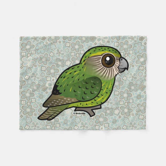 Couverture Polaire Kakapo de Birdorable (Devant (Horizontal))