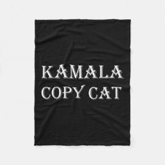 Couverture Polaire Kamala Harris Copier le chat amusant