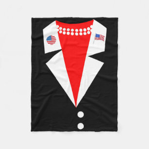 Couverture Polaire Kamala Harris Pantsuit Costume Party Femme Préside