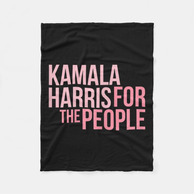 Couverture Polaire Kamala Harris Pour Le Peuple - Aka 2020 Vice Presi (Devant)