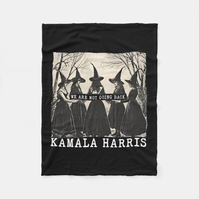 Couverture Polaire Kamala Harris Tim Wheimer Witch (Devant)