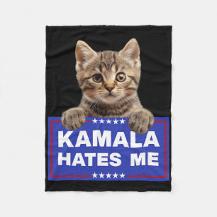 Couverture Polaire Kamala me déteste Conservateur pro-Trump patriotiq