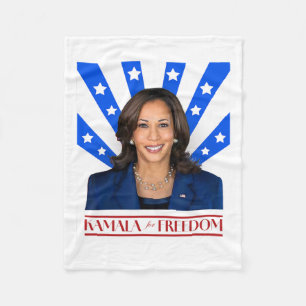 Couverture Polaire Kamala Pour la Liberté 2024 Madame la Vice-Préside