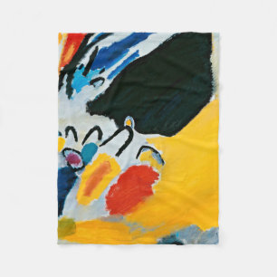 Couverture Polaire Kandinski Impression III Concert Peinture Abstrait
