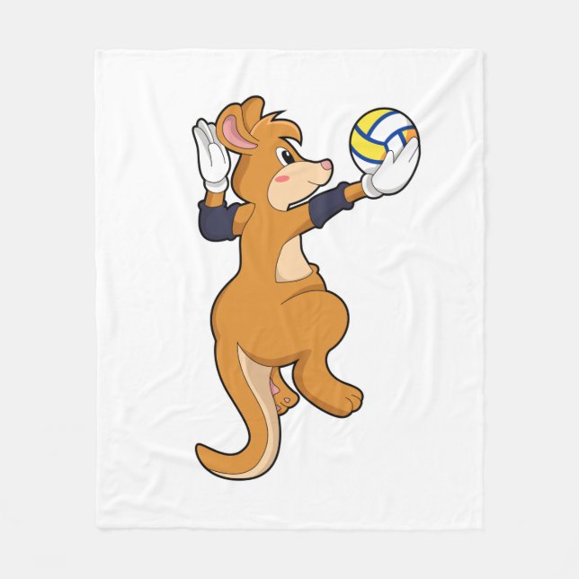 Couverture Polaire Kangaroo pour le volleyball (Devant)