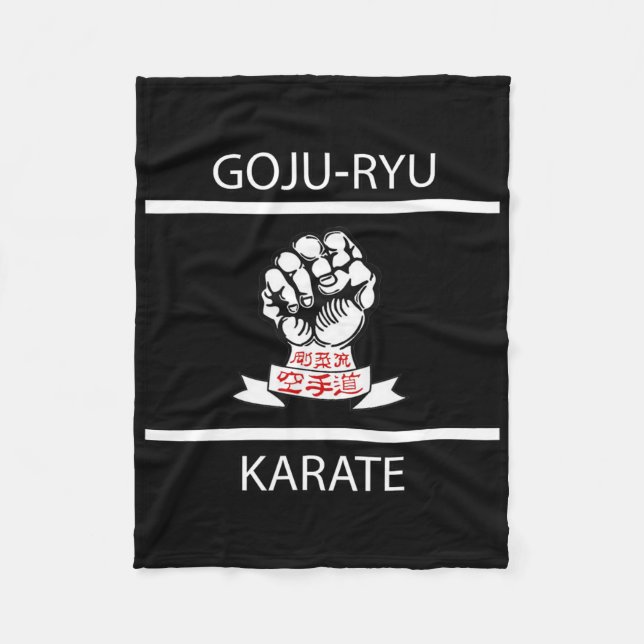 Couverture Polaire Karate Goju-ryu (Devant)