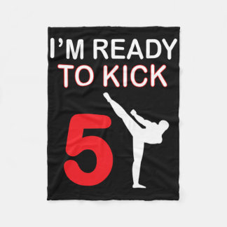 Couverture Polaire Karate Lovers Cadeaux Boys Anniversaire Enfants Ki