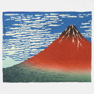 Couverture Polaire Katsushika Hokusai - Vent Fin, Matin Clair