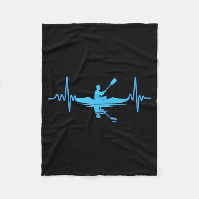 Couverture Polaire Kayak Novelty For Men Women Kayaker Kayaking Kayak (Devant)