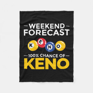 Couverture Polaire Keno Joueur Slot Machine Numéros Casino