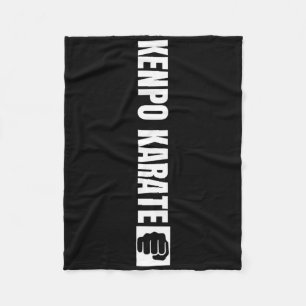 Couverture Polaire Kenpo Karate Entraîneur Vintage détendu Américain
