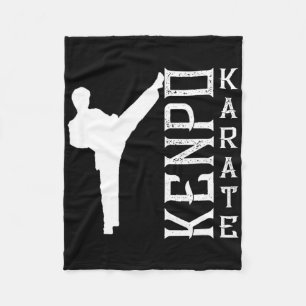 Couverture Polaire Kenpo Karate Japon Entraîneur de combat de défense