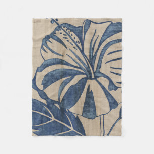 Couverture Polaire Ketmie d'indigo