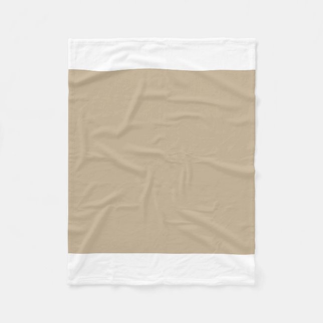 Couverture Polaire Khaki Brown (Devant)