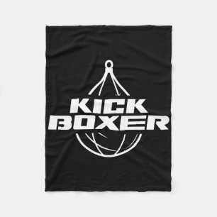 Couverture Polaire Kickboxer Kick Boxing Arts Martiaux Kickboxing Kic
