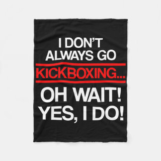 Couverture Polaire Kickboxing Always Kick Boxing Workout _1 
