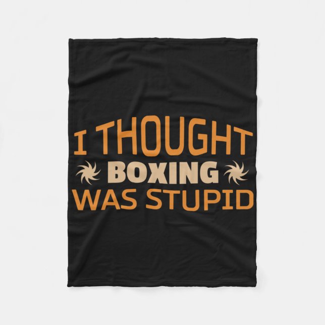 Couverture Polaire Kickboxing Muay Thai Boxe _1  (Devant)