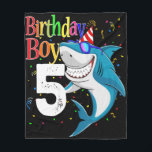 Couverture Polaire Kids 5th Birthday Boy Shark  Jaw-Some Five  Boys<br><div class="desc">Kids 5th Birthday Boy Shark  Jaw-Some Five  Boys</div>