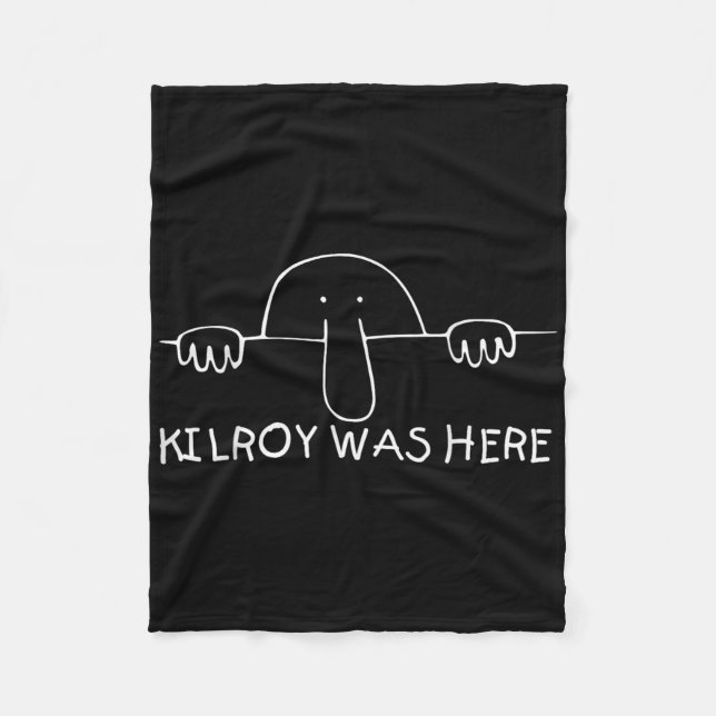 Couverture Polaire Kilroy Était Ici Chemise - Parfait Vinta 2ème guer (Devant)