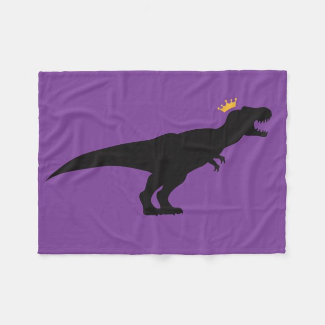 Couverture Polaire King T-Rex (Devant (Horizontal))