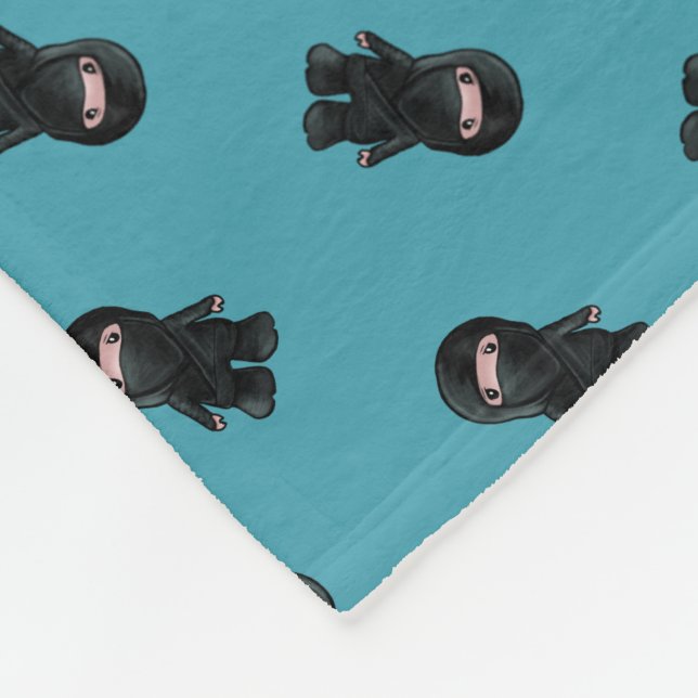 Couverture Polaire KiniArt Ninja (Coin)