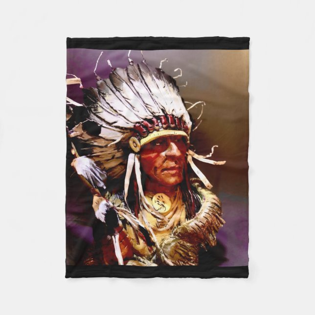 Couverture Polaire "Kiowa Chief" original art (Devant)
