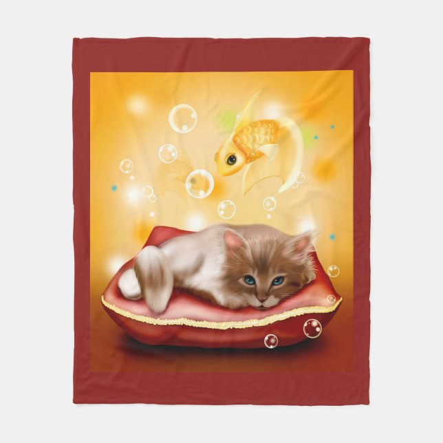 Couverture Polaire Kitten (Devant)