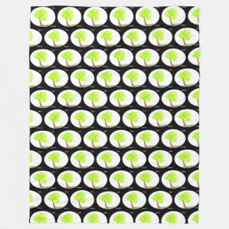 Couverture Polaire km tree painting 3D blanket