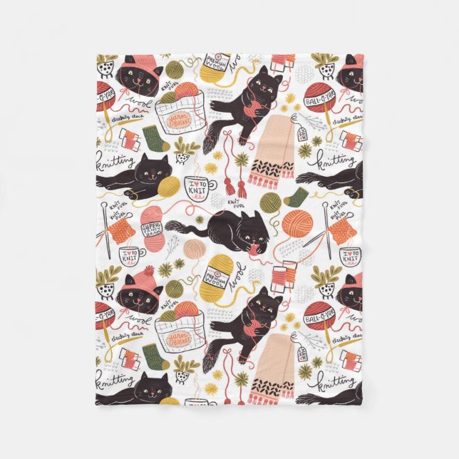 Couverture Polaire Knitter (Devant)