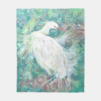Couverture Polaire Koka: The Radiant Heron