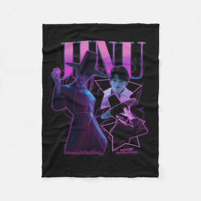 Couverture Polaire Kp Demon Hunters Halloween Jinu Showcase Y2k Style (Devant)