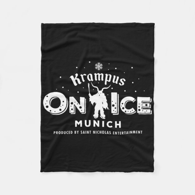 Couverture Polaire Krampus Run Munich Allemagne (Devant)
