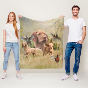 Couverture Polaire La À poils durs hongroise Vizsla