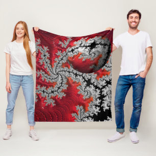 Couverture Polaire La beauté de Mandelbrots Fleece Blanket