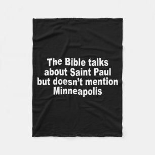 Couverture Polaire La Bible Parle De Saint-paul Mais Ne Mentionne