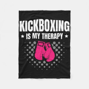 Couverture Polaire La boxe thaïlandaise est ma thérapie Arts martiaux