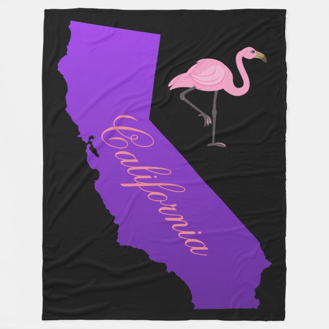 Couverture Polaire La Californie (Devant)