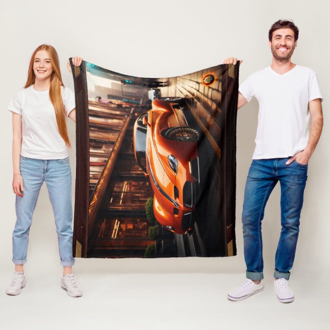 Couverture Polaire La Coupe Sport Boomerang RTZ (En situation)