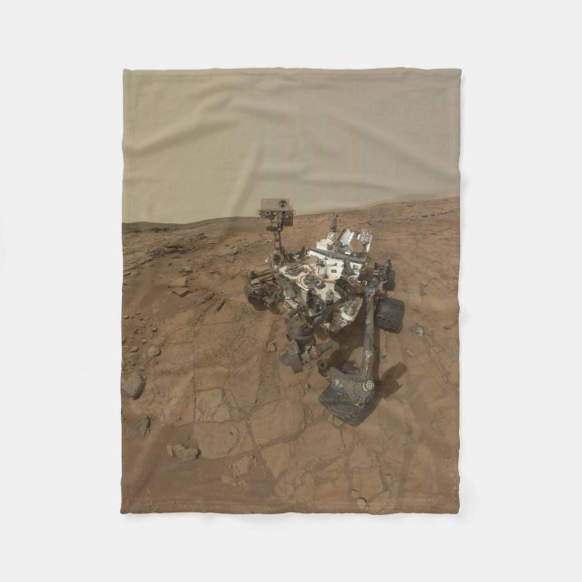Couverture Polaire La Curiosité A Rover Sur La Surface De Mars. (Devant)