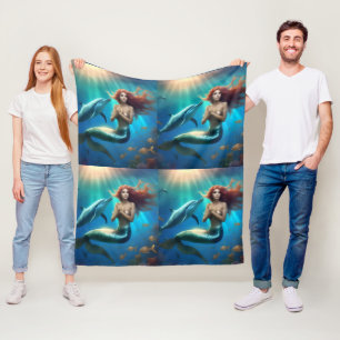 Couverture Polaire "La danse de l'océan : Le voyage d'une sirène et d