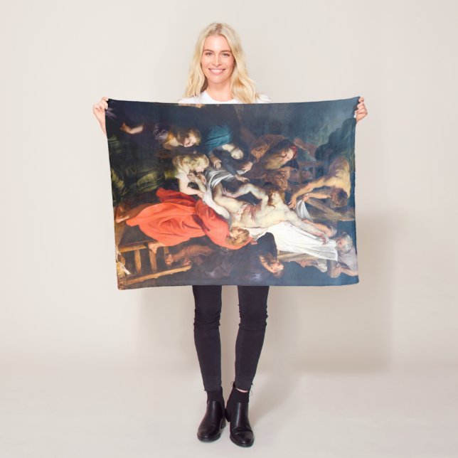 Couverture Polaire La descente de la Croix, Rubens (En situation)