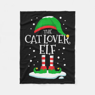 Couverture Polaire La famille de Noël des elfes Amoureux de les chats