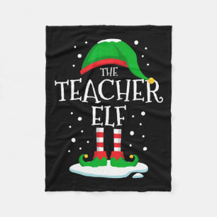 Couverture Polaire La famille de Noël des elfes de l'enseignant qui c