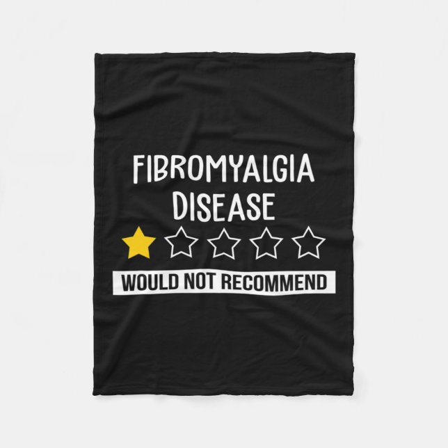 Couverture Polaire La Fibromyalgie Ne Recommanderait Pas Au Guerrier  (Devant)