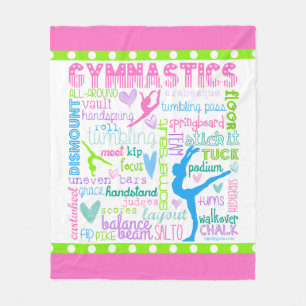 Couverture Polaire La gymnastique en pastel exprime la typographie