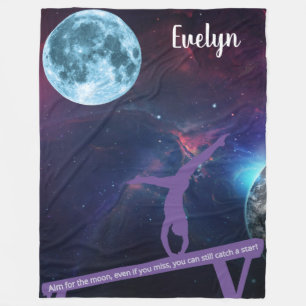 Couverture Polaire La gymnastique vise la lune  