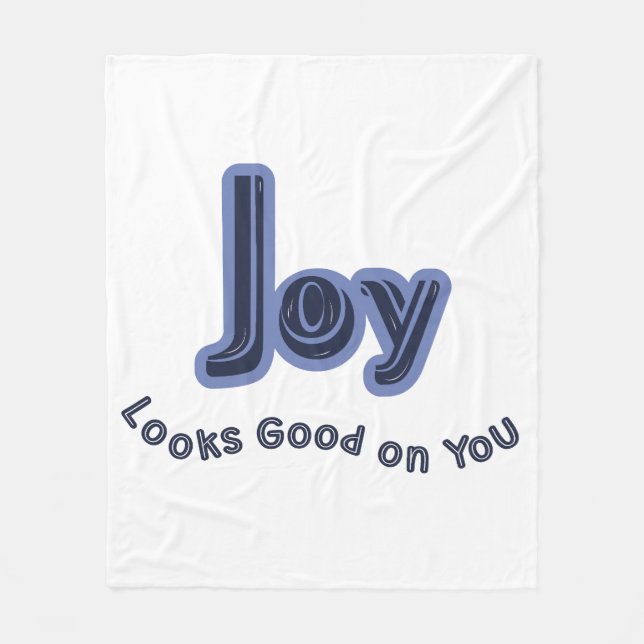 Couverture Polaire La joie vous va bien (Devant)