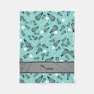 Couverture Polaire La lacrosse nommée de vert de seafoam colle la