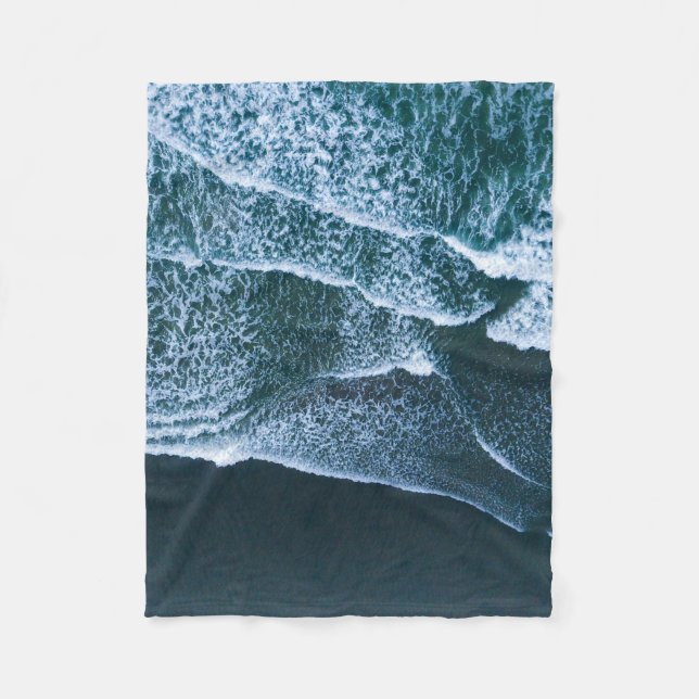 Couverture Polaire La mer en journée (Devant)