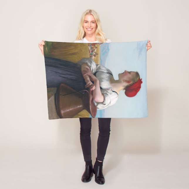 Couverture Polaire La moissonneuse, Bouguereau (En situation)